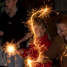 Sparklers Fam Pic